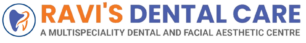 ravi's dental care logo for website
